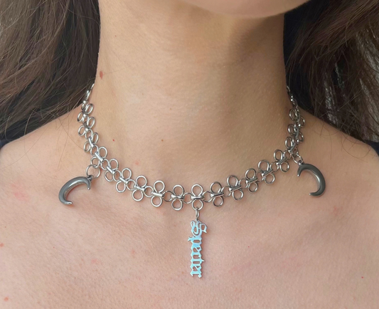 'Specter' Iron Choker Necklace - Handmade