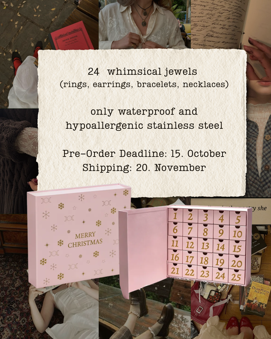 Advent Calendar - 24 Days of New Whimsical Stainless Steel Jewelry