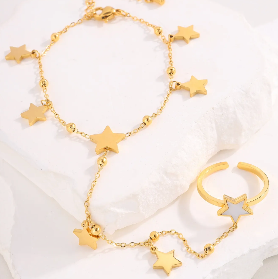 Stainless Steel Star Hand Harness