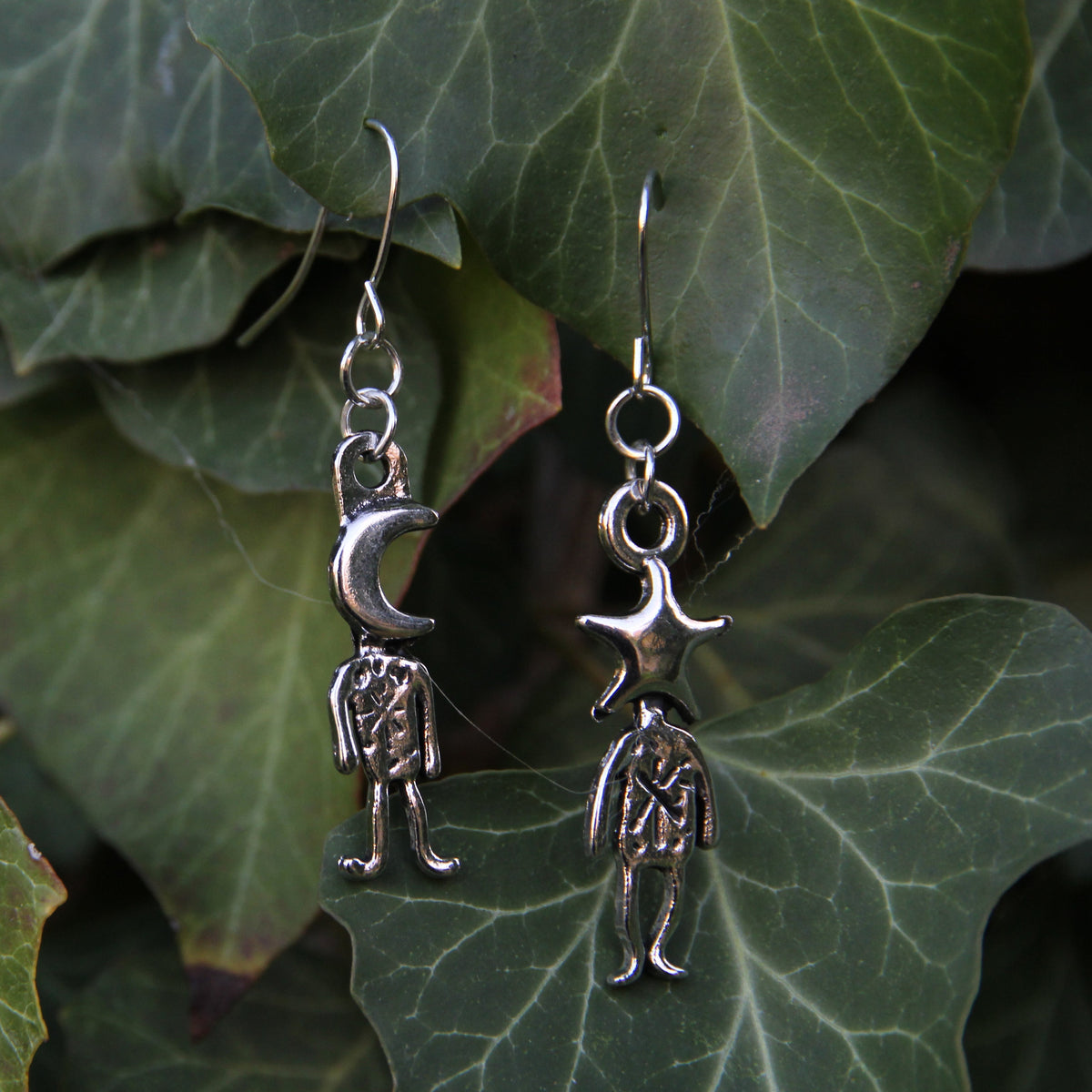 Celestial Magic Earrings 'Lovers under the Sun'