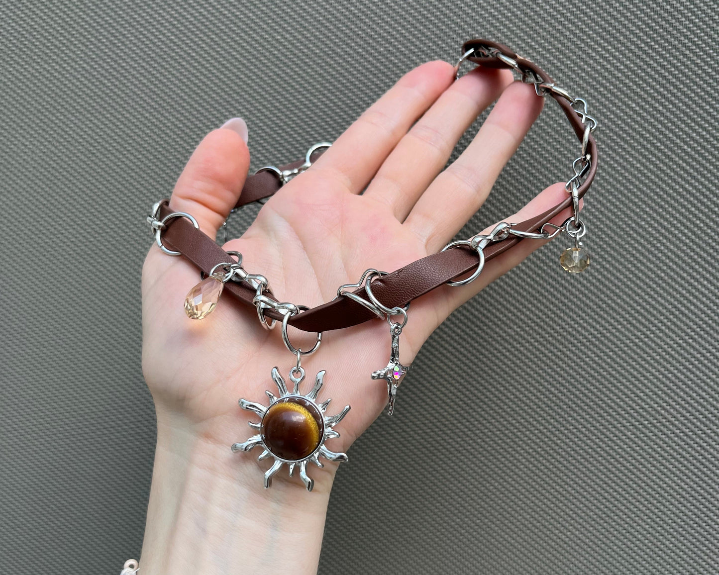 Bohemian Celestial Necklace Set
