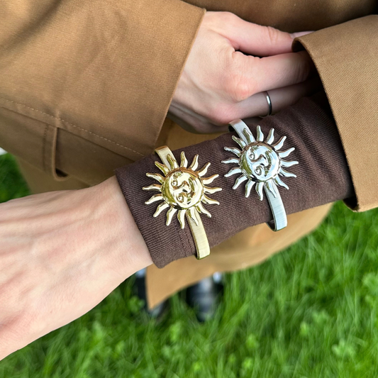 Stainless Steel Sunny Cuff Bracelet