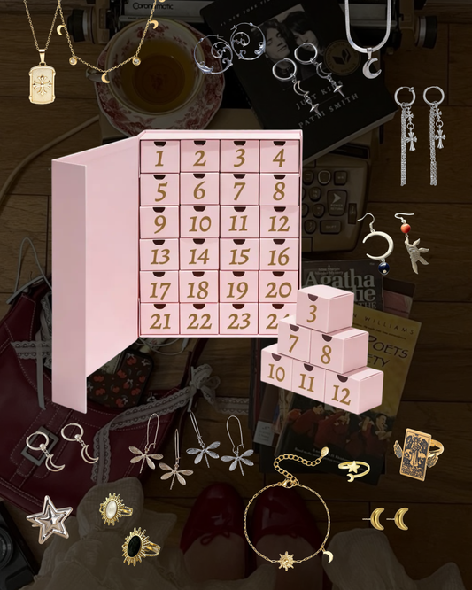 Advent Calendar - 24 Days of New Whimsical Stainless Steel Jewelry